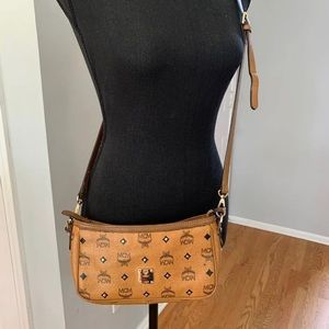 MCM crossbody monogram authentic